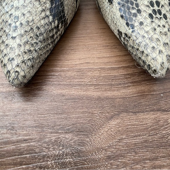 Schutz Snakeskin Booties - Picture 5 of 8
